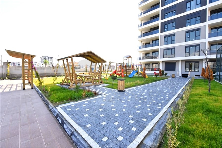 3+1 apartment with separate kitchen in Gazipasa