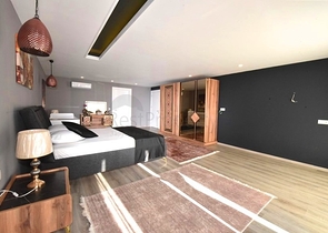 Luxury furnished 5+1 villa in the center of Alanya