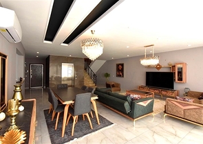 Luxury furnished 5+1 villa in the center of Alanya