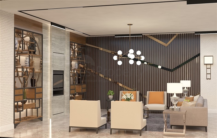 Apartment 2+1 in a complex under construction