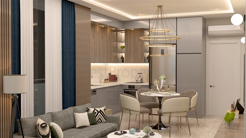 Apartment 2+1 in a complex under construction