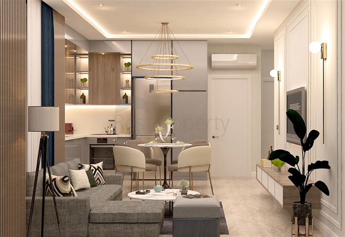 Apartment 2+1 in a complex under construction