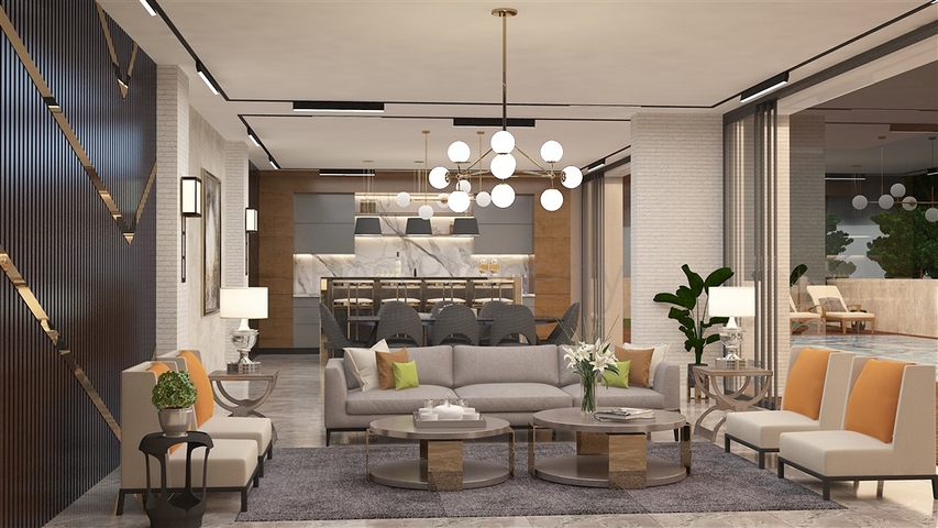 Apartment 2+1 in a complex under construction