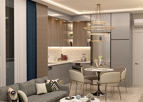 Apartment 2+1 in a complex under construction