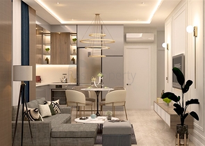 Apartment 2+1 in a complex under construction