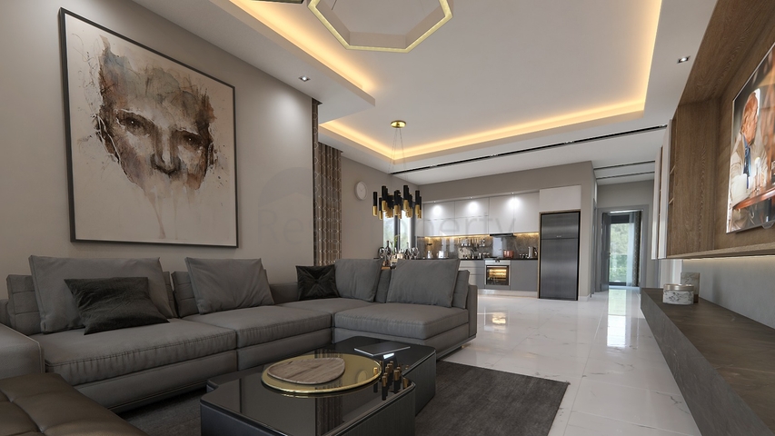 Apartment in a new building, Alanya city center, Cleopatra beach area