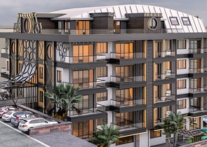 Apartment in a new building, Alanya city center, Cleopatra beach area