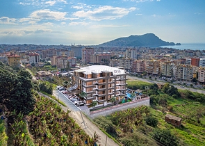Apartment in a new building, Alanya city center, Cleopatra beach area