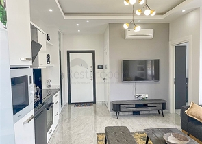 1+1 apartment in the very center of Alanya