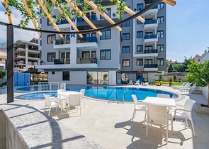 1+1 apartment in the very center of Alanya