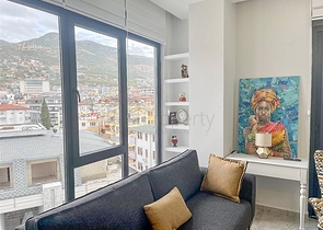 1+1 apartment in the very center of Alanya