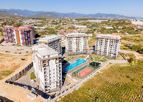 1+1 apartment in a complex with rich infrastructure