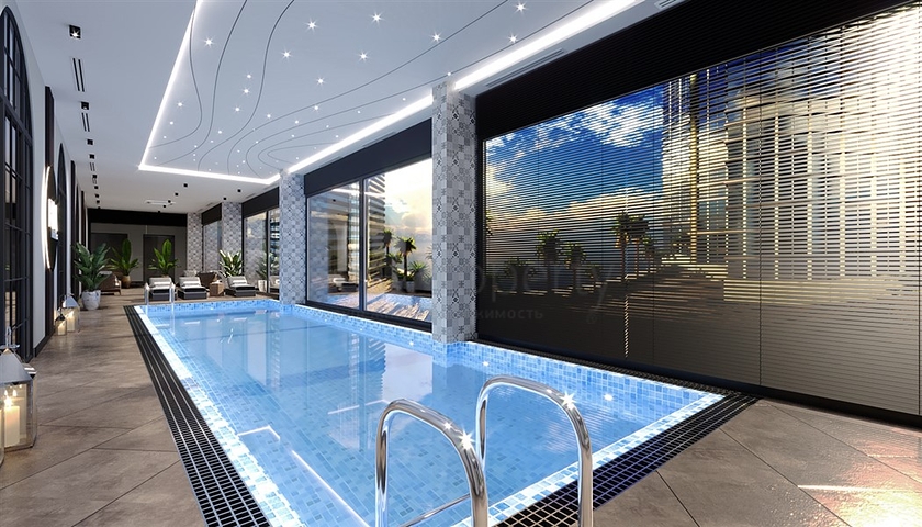 One-bedroom apartment in a new complex