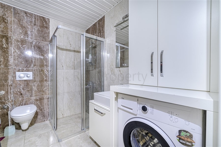 3+1 duplex with private garden in Kestel area