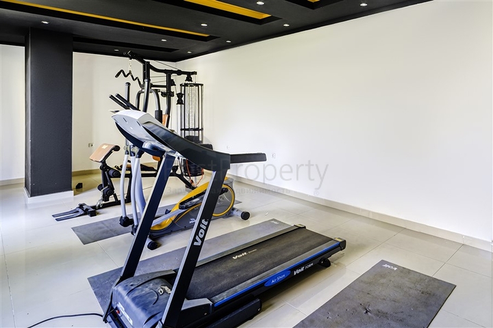 3+1 duplex with private garden in Kestel area