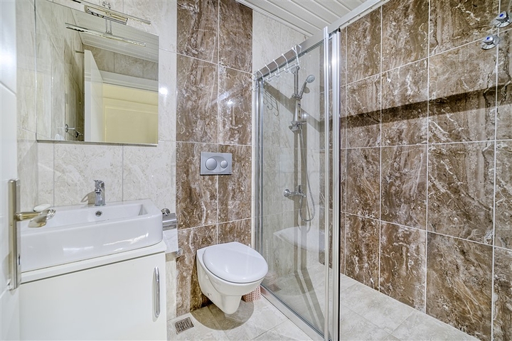 3+1 duplex with private garden in Kestel area