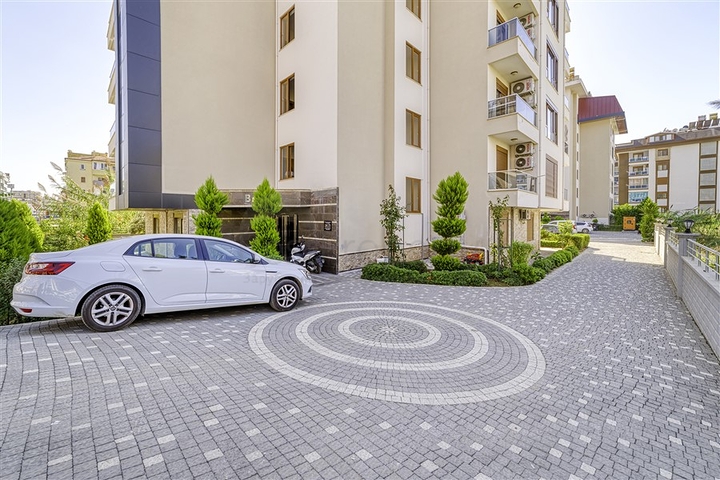 3+1 duplex with private garden in Kestel area