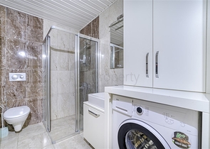 3+1 duplex with private garden in Kestel area