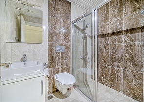 3+1 duplex with private garden in Kestel area