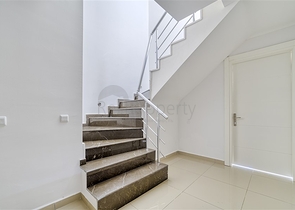 3+1 duplex with private garden in Kestel area