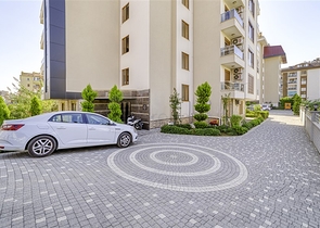 3+1 duplex with private garden in Kestel area