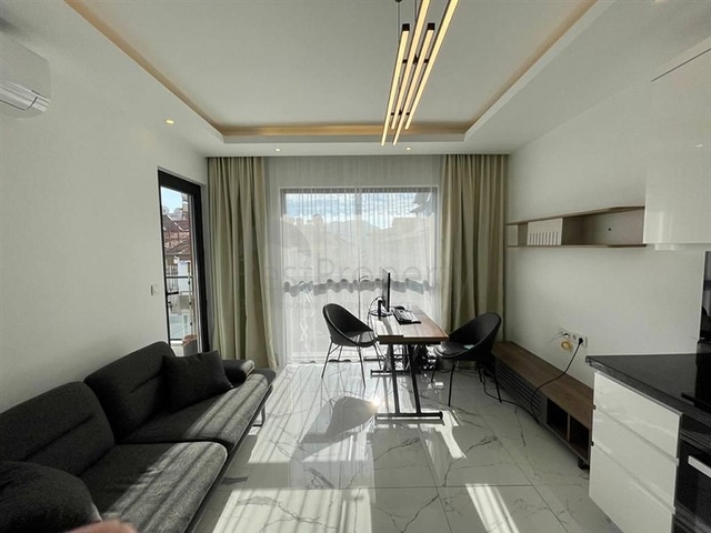 1+1 apartment in the center of Alanya in a new building