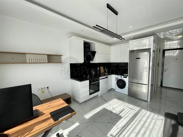 1+1 apartment in the center of Alanya in a new building