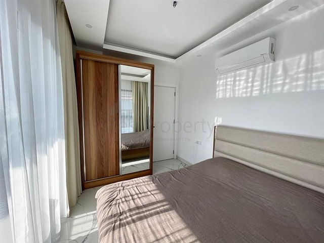 1+1 apartment in the center of Alanya in a new building