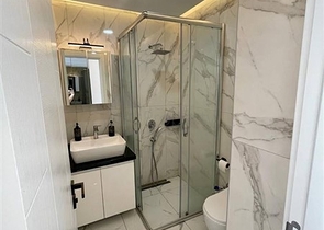 1+1 apartment in the center of Alanya in a new building