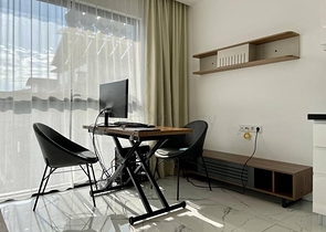 1+1 apartment in the center of Alanya in a new building