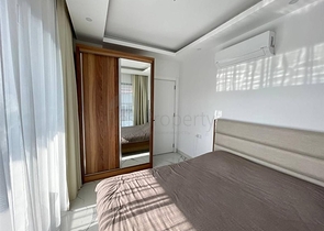 1+1 apartment in the center of Alanya in a new building