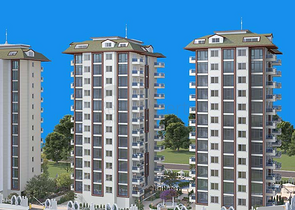 Two-bedroom apartment in a new complex in Mahmutlar 