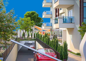 Two-bedroom apartment in a new complex in Mahmutlar 