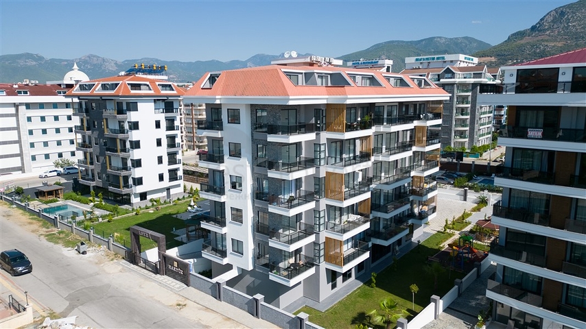 4+1 penthouse in Kestel district 