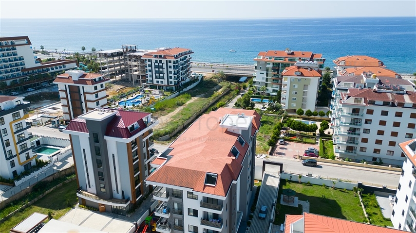 4+1 penthouse in Kestel district 