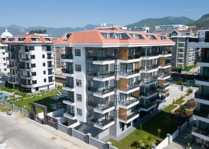 4+1 penthouse in Kestel district 