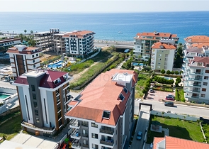 4+1 penthouse in Kestel district 