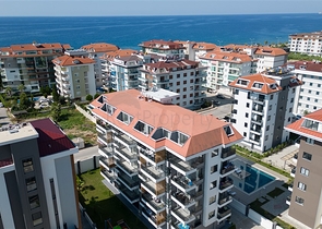 4+1 penthouse in Kestel district 