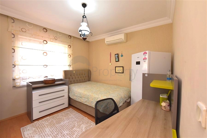 3+1 apartment with separate kitchen in the center of Alanya