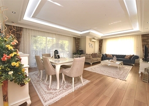 3+1 apartment with separate kitchen in the center of Alanya