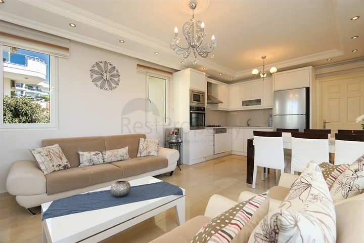 3+1 penthouse in Konakli district within walking distance to the sea