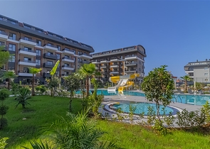 1+1 apartment in a luxury complex in Oba district