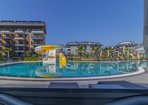 1+1 apartment in a luxury complex in Oba district