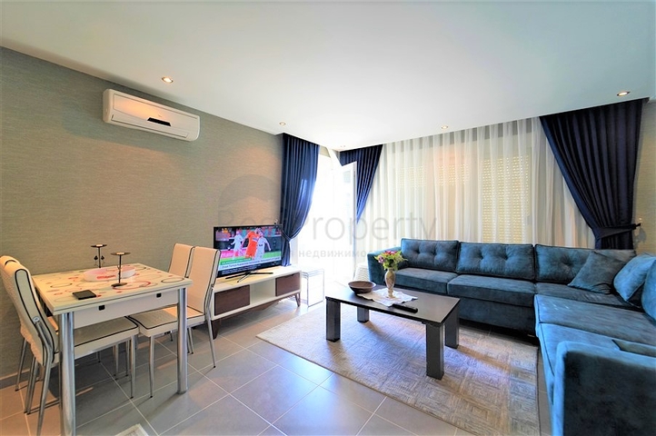 2+1 apartment in the popular area of Mahmutlar