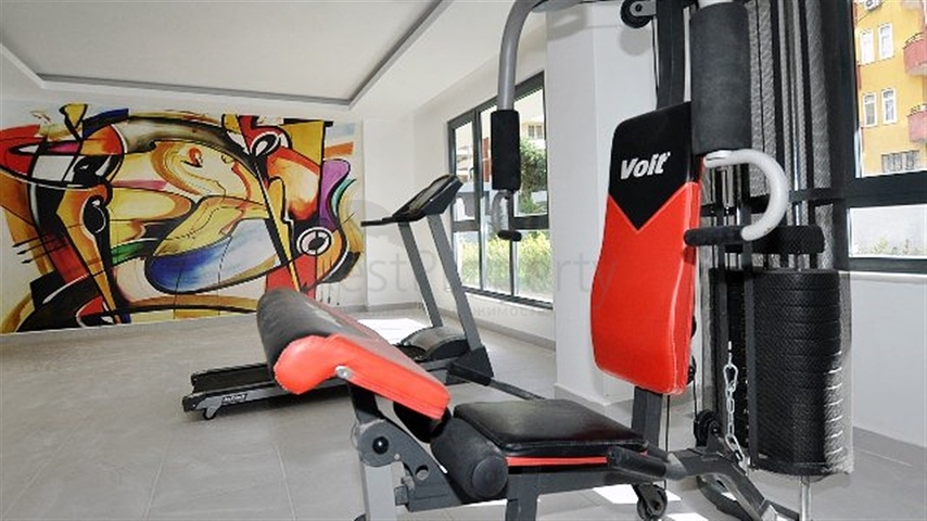 2+1 apartment in the popular area of Mahmutlar