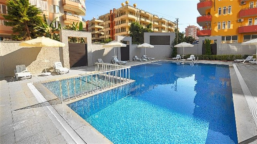2+1 apartment in the popular area of Mahmutlar