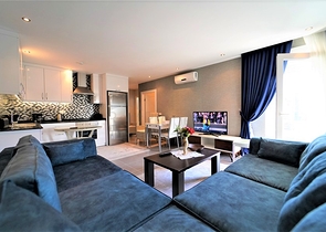 2+1 apartment in the popular area of Mahmutlar