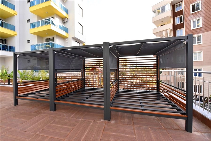 1+1 apartment in a new complex in Mahmutlar district