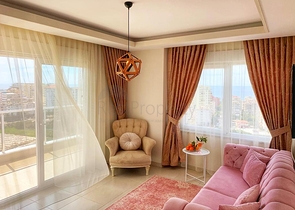 View penthouse from the owner with a 2+1 layout in the Mahmutlar area