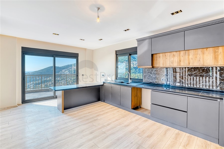 Sea view villas in the central area of Alanya